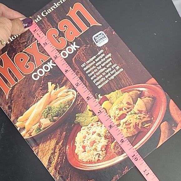 Vintage 70s Better Homes & Garden Authentic Mexican Recipes Cookbook Hardback - Picture 13 of 14